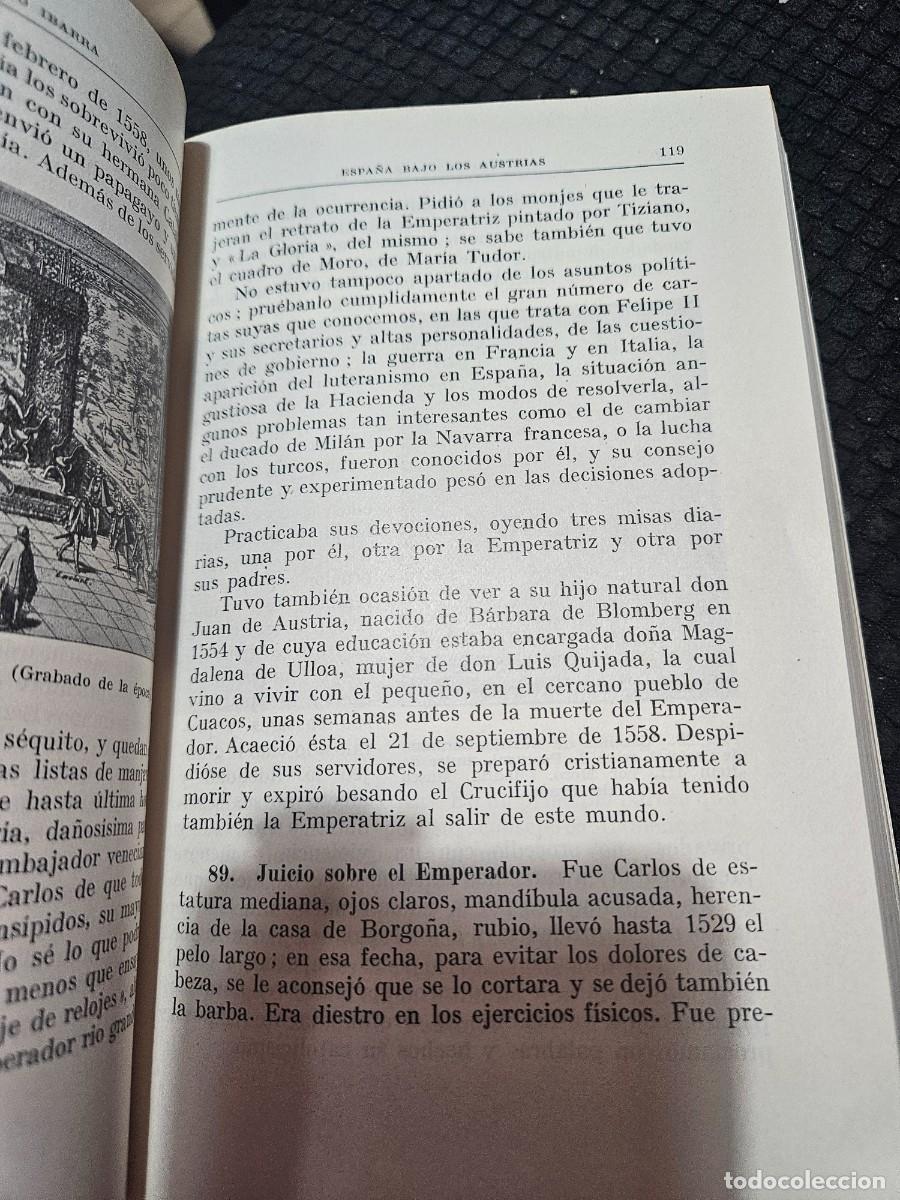 Libros de segunda mano: Espa&ntilde;a bajo los Austrias &ndash; Eduardo Ibarra - Foto 3