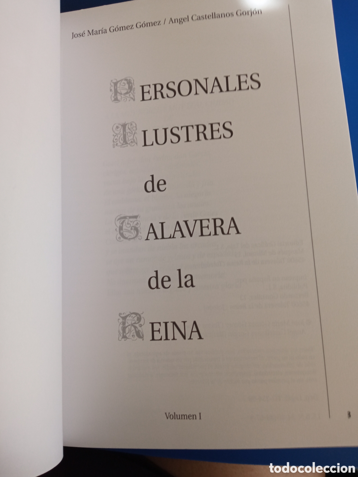 Libros de segunda mano: Libro, Personajes ilustres de Talavera de la Reina - Foto 2