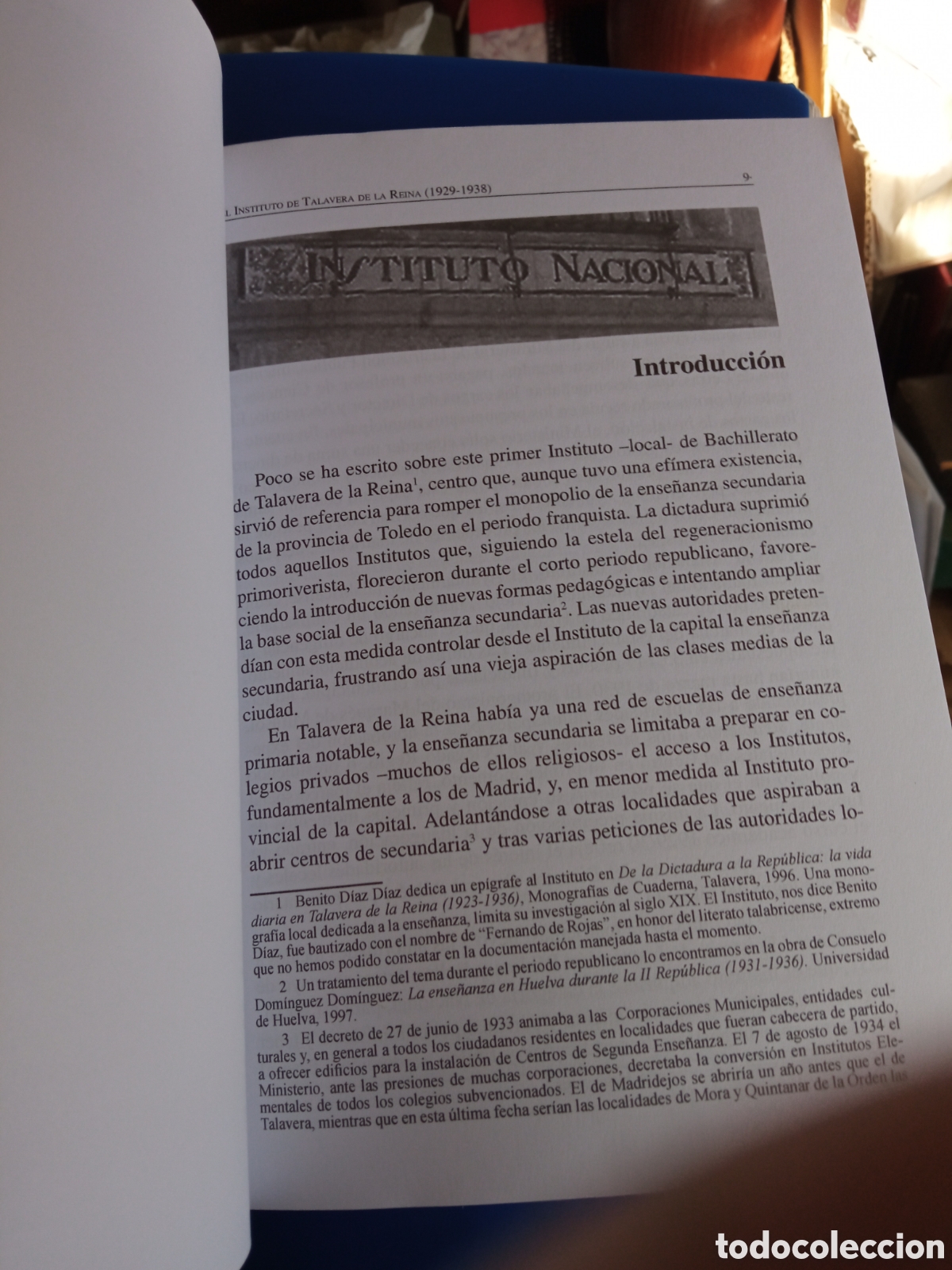 Libros de segunda mano: El Instituto de Talavera de la Reina (1929-1938) - Foto 6
