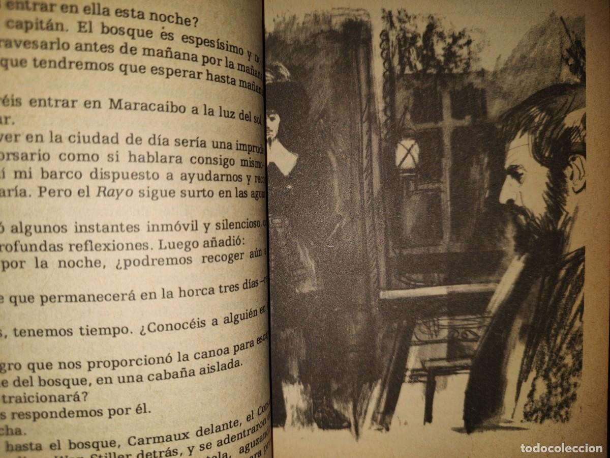 Libros de segunda mano: 159- EMILIO SALGARI. EL CORSARIO NEGRO - EDICIONES, ORBIS, S. A. - 1986 - Foto 6