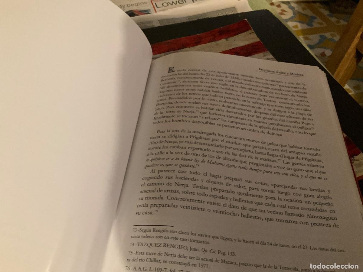 Libros de segunda mano: Frigiliana &aacute;rabe y morisca la cabalgada de F. Pablo Rojo Platero - Foto 7