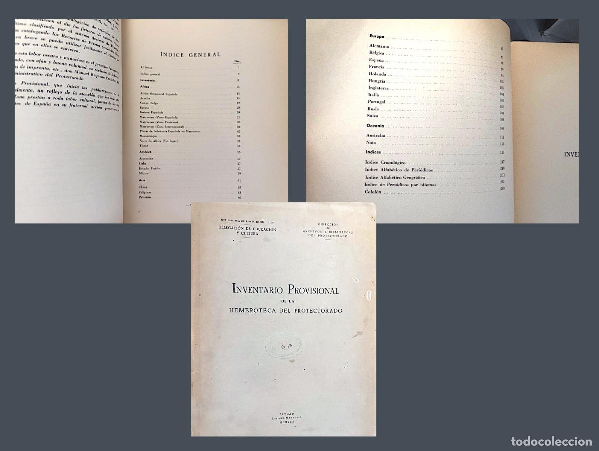 Libros de segunda mano: Hemerotrca del Protectorado de Tetu&aacute;n (Editora Marroqu&iacute;, 1953) - Foto 1
