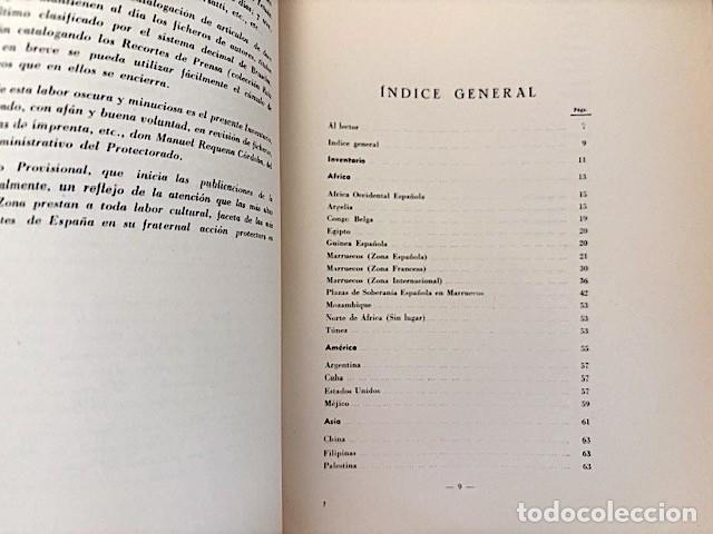 Libros de segunda mano: Hemerotrca del Protectorado de Tetu&aacute;n (Editora Marroqu&iacute;, 1953) - Foto 3