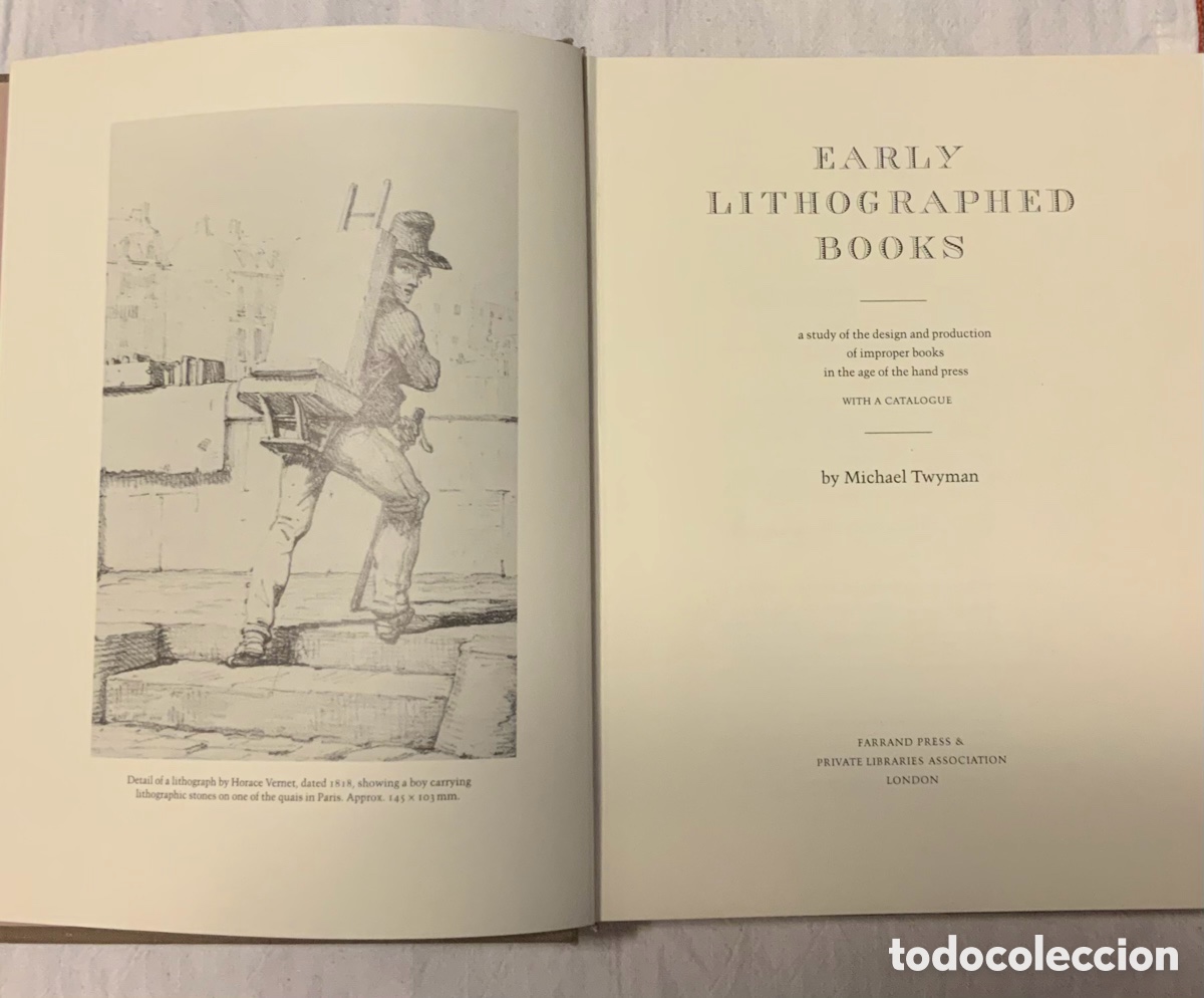 Libros de segunda mano: Early Lithographed Books. M. Twymann - Foto 3
