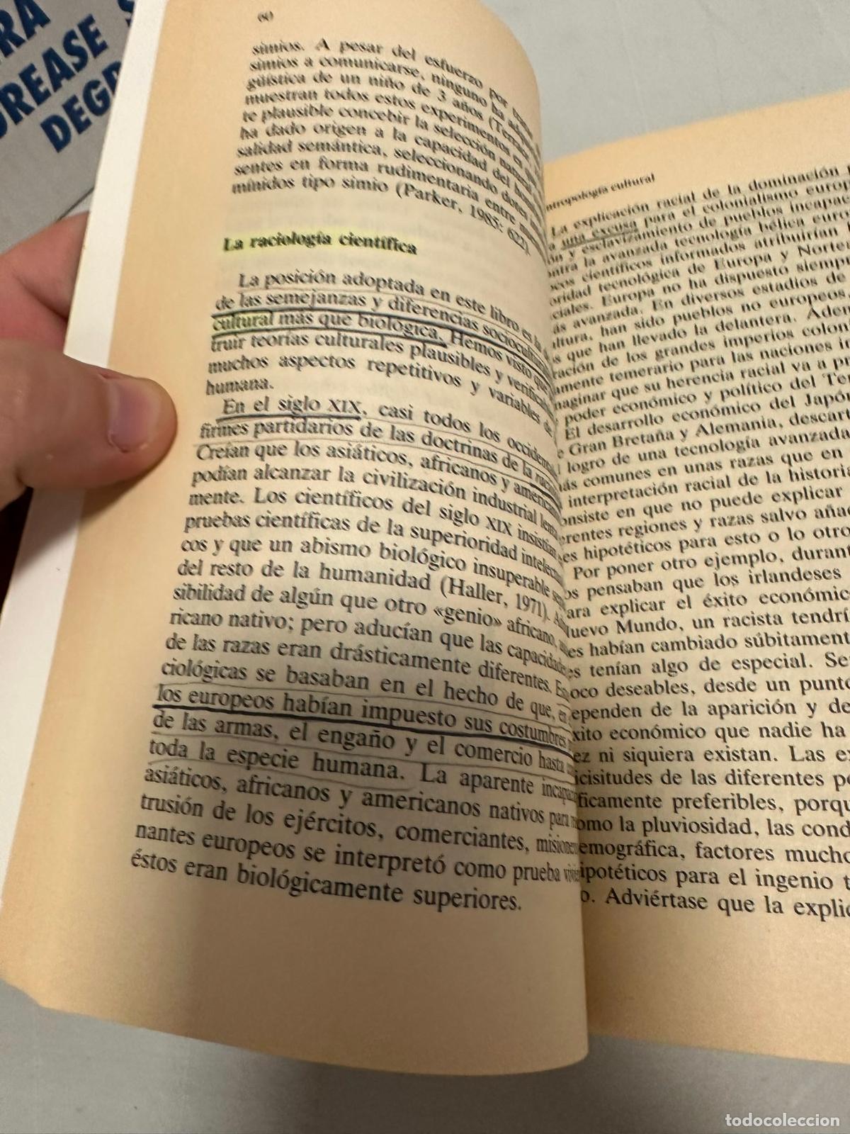 Libros de segunda mano: Marvin Harris - Antropolog&iacute;a cultural - Foto 2