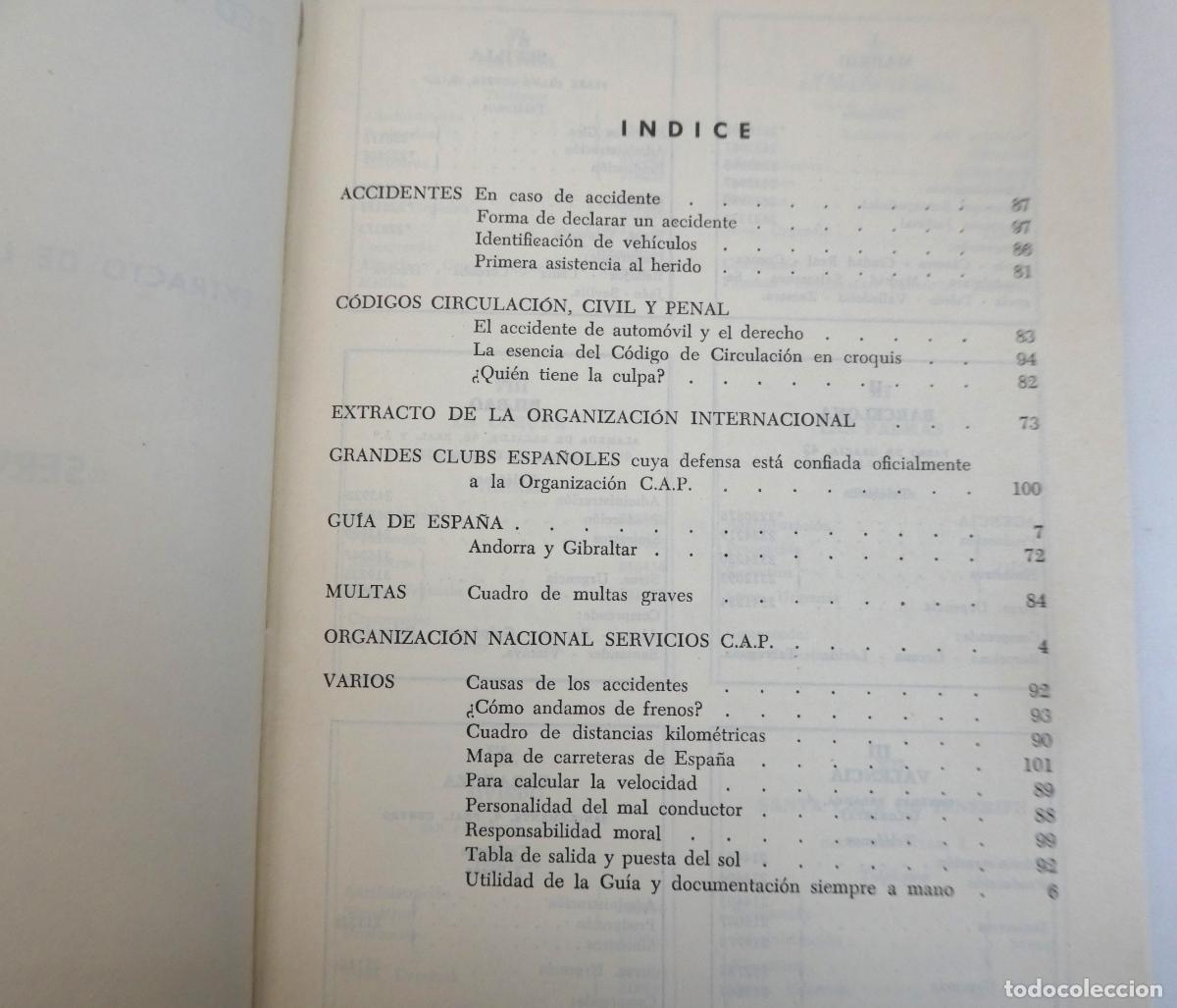 Libros de segunda mano: Gu&iacute;a de asistencia y protecci&oacute;n CAP 1969 - Foto 3