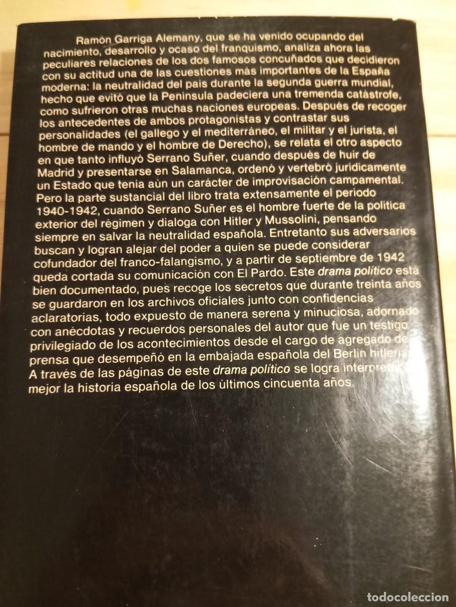 Libros de segunda mano: FRANCO / SERRANO SU&Ntilde;ER, RAM&Oacute;N GARRIGA, PLANETA, 1986 - Foto 4