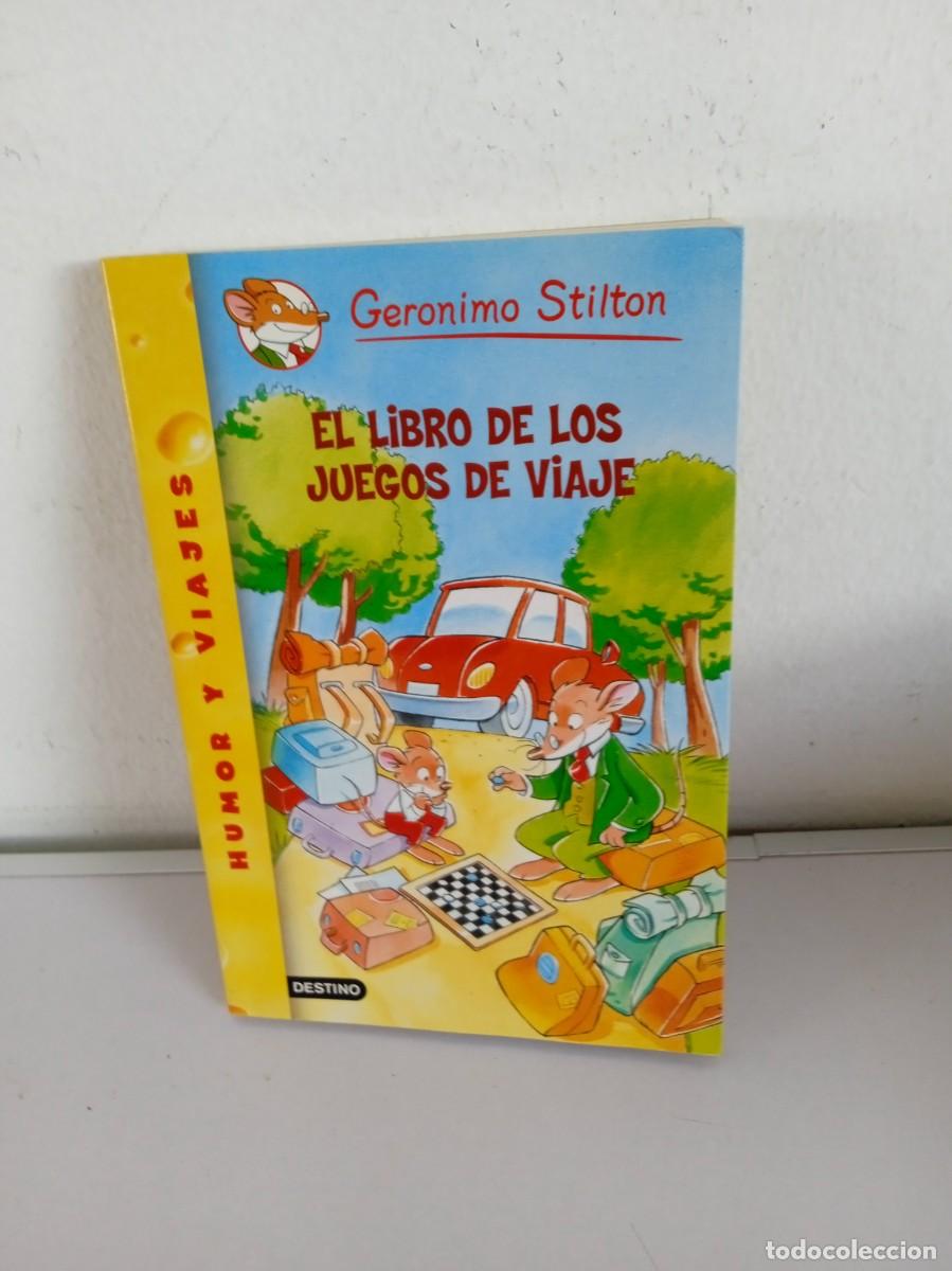Libros de segunda mano: GERONIMO STILTON El libro de los juegos de viaje - Foto 1