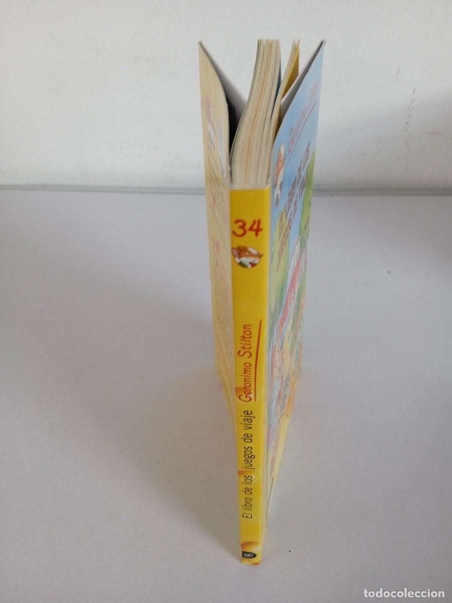 Libros de segunda mano: GERONIMO STILTON El libro de los juegos de viaje - Foto 2