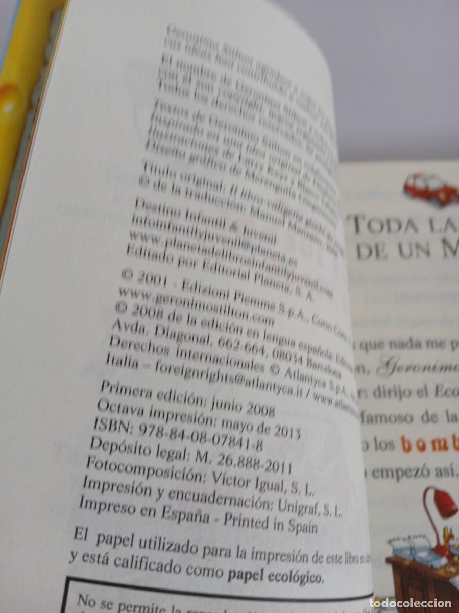 Libros de segunda mano: GERONIMO STILTON El libro de los juegos de viaje - Foto 4