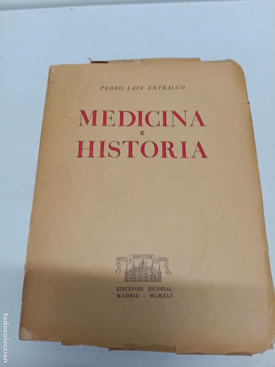 Libros de segunda mano: MEDICINA E HISTORIA - PEDRO LA&Iacute;N ENTRALGO. - Foto 1