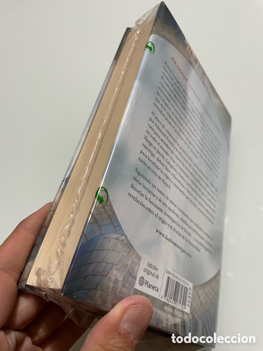 Libros de segunda mano: Origen. Dan Brown (precintado) C&iacute;rculo de Lectores. - Foto 4