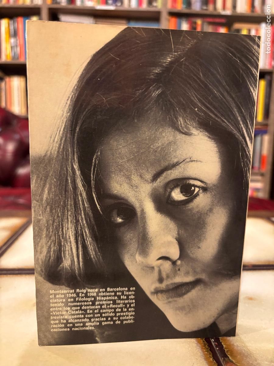 Libros de segunda mano: Los hechiceros de la palabra. Montserrat Roig. - Foto 2