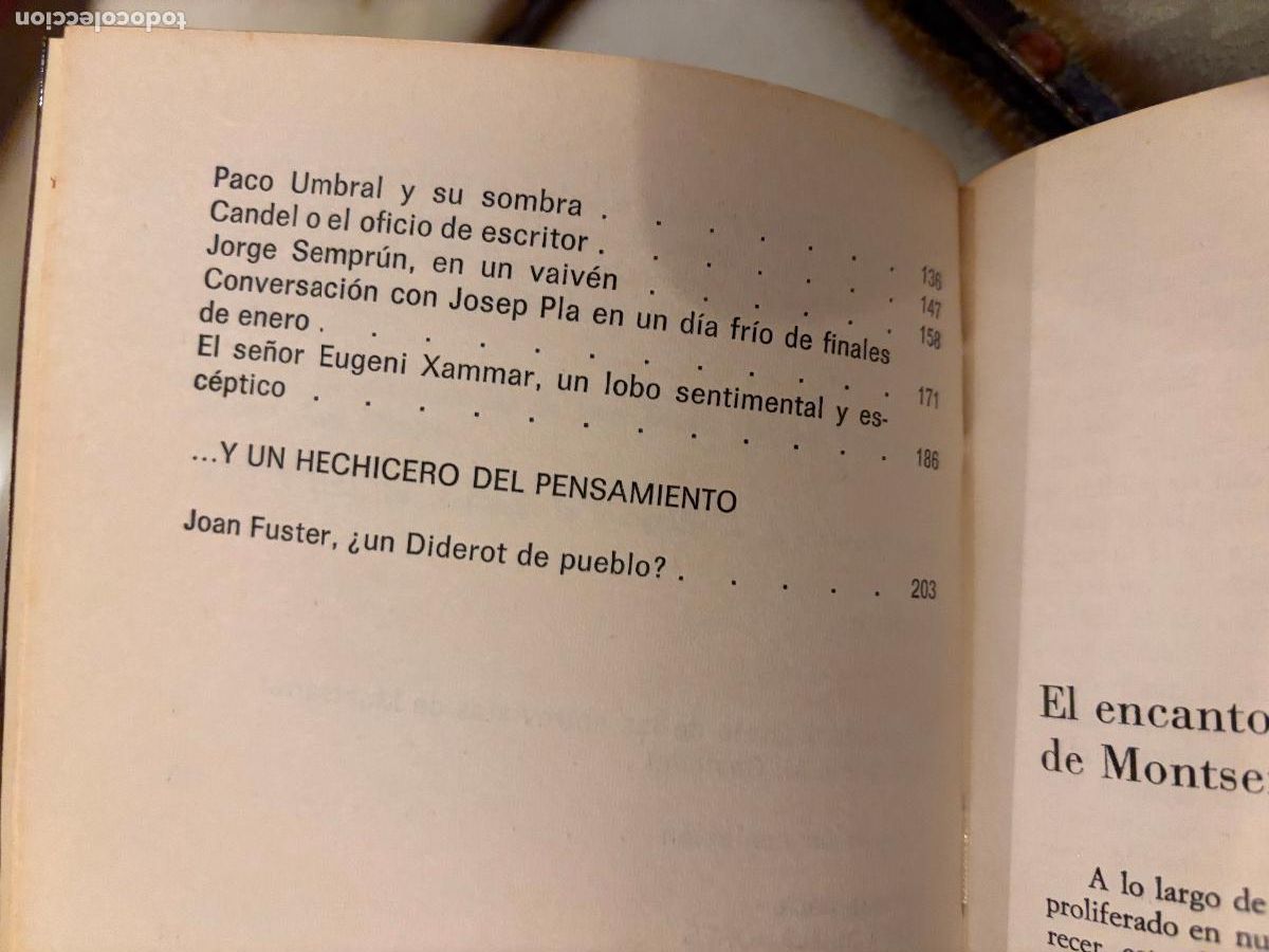 Libros de segunda mano: Los hechiceros de la palabra. Montserrat Roig. - Foto 5