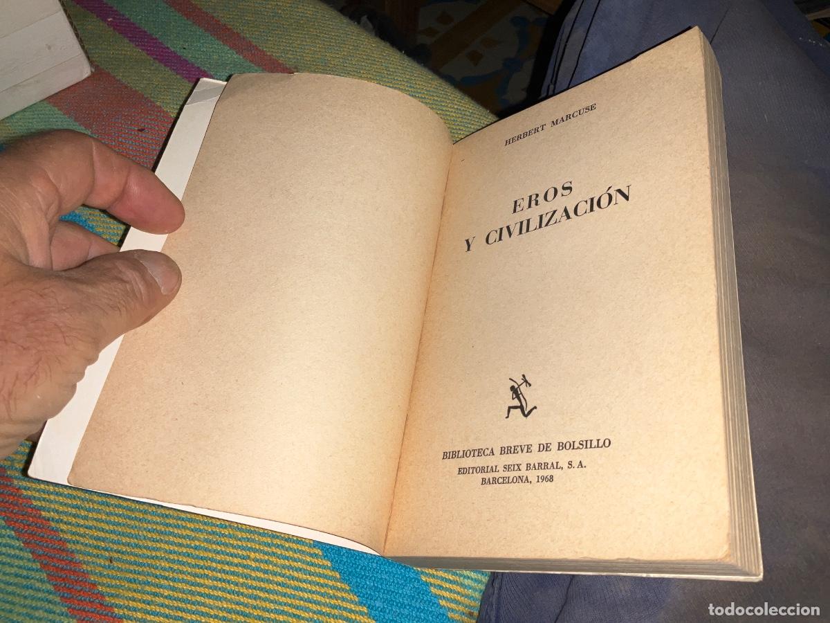 Libros de segunda mano: EROS Y CIVILIZACI&Oacute;N DE HERBERT MARCUSE - Foto 2