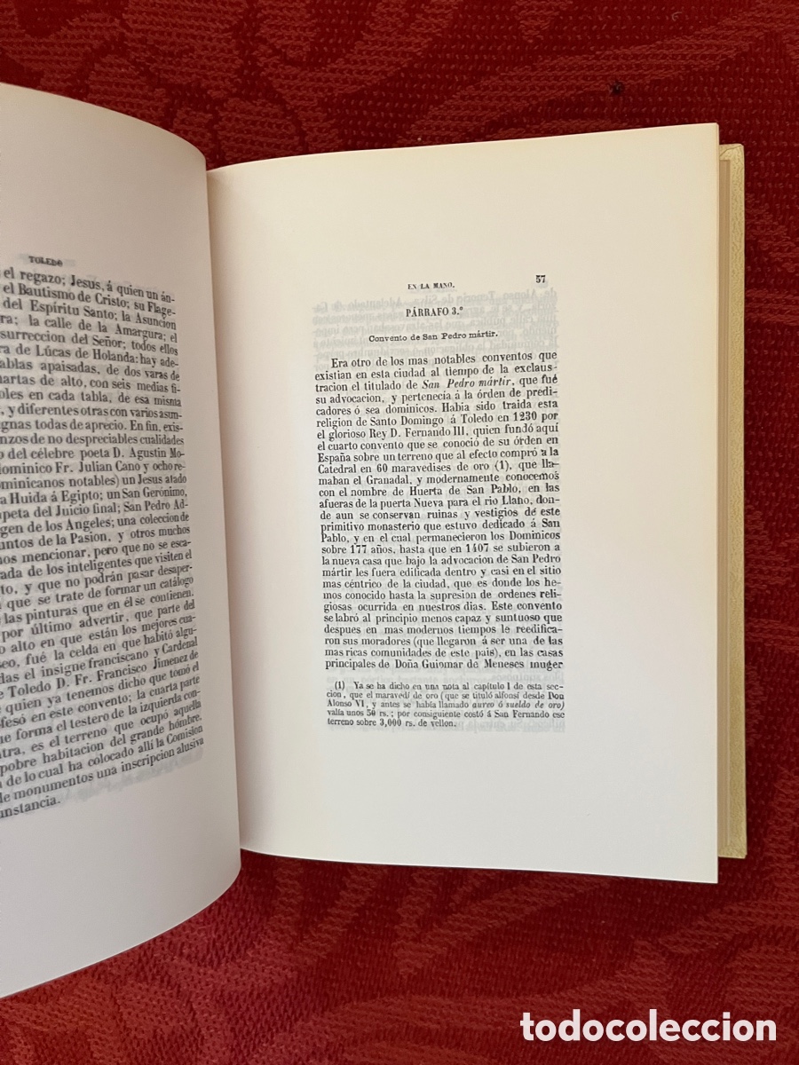 Libros de segunda mano: Toledo en la Mano por Sixto Ram&oacute;n Parro - Foto 6
