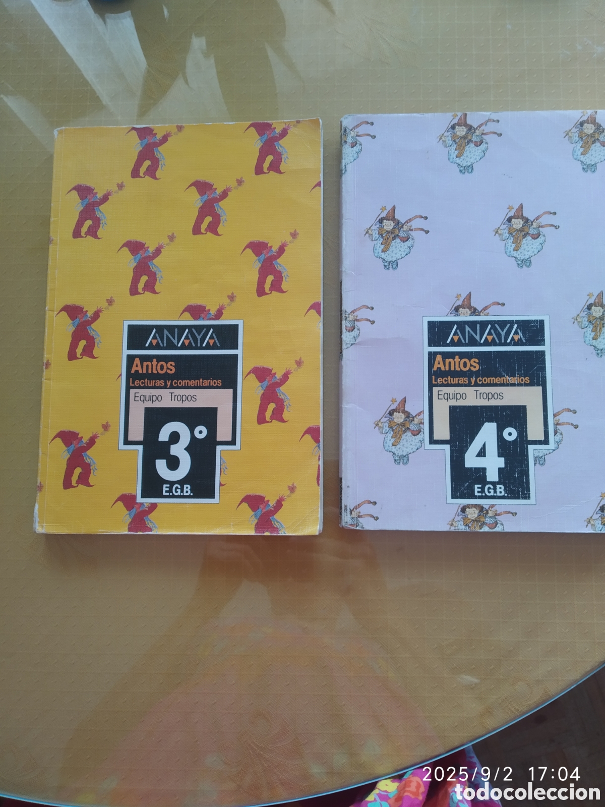 Libros de segunda mano: ANTOS LECTURAS Y COMENTARIOS 3&deg; y 4&deg; de E. G. B. - Foto 1