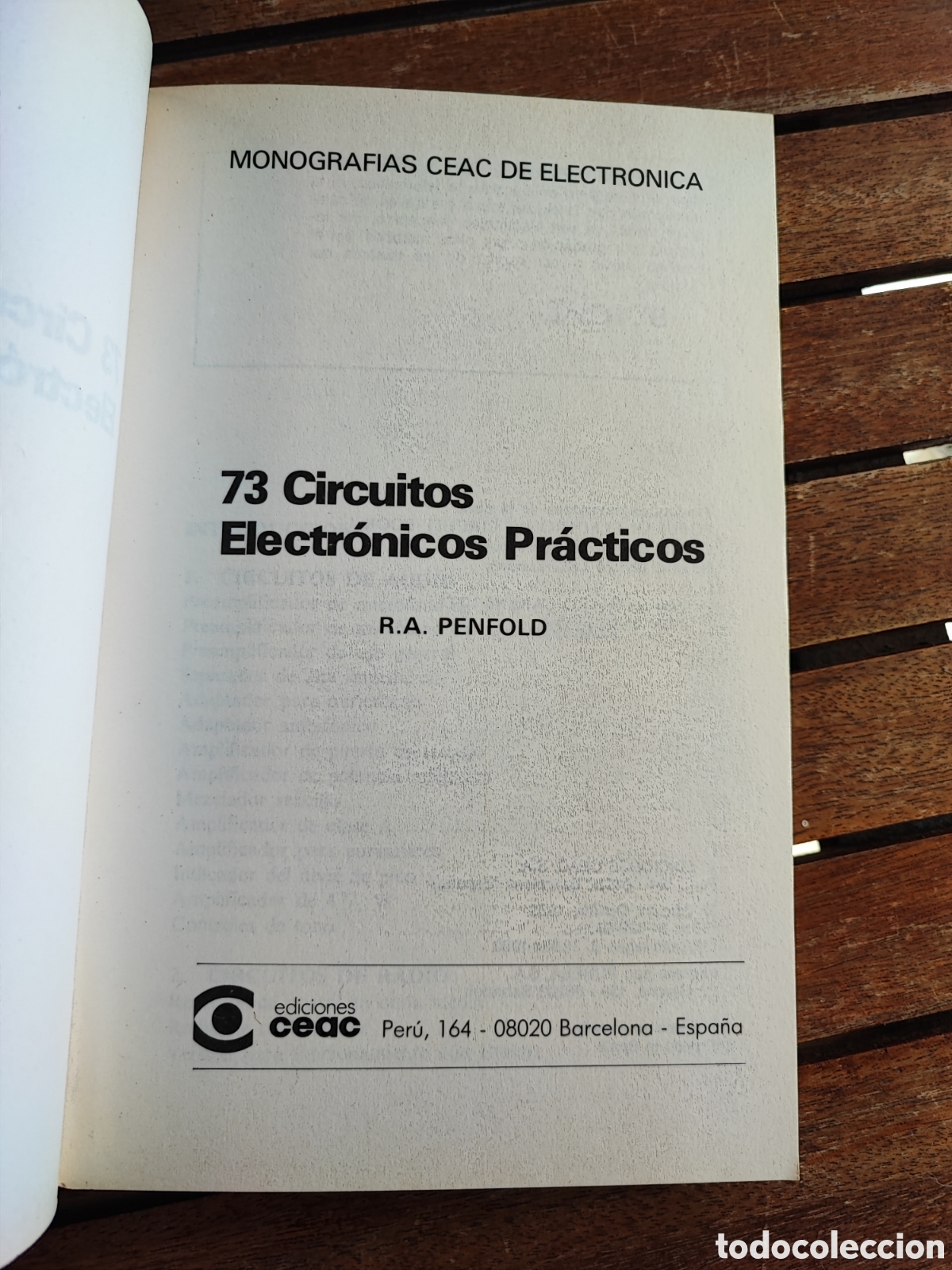 Libros de segunda mano: 73 CIRCUITOS ELECTR&Oacute;NICOS PR&Aacute;CTICOS. R.A. PENFOLD ED. CEAC 1989 MANUALES - Foto 2