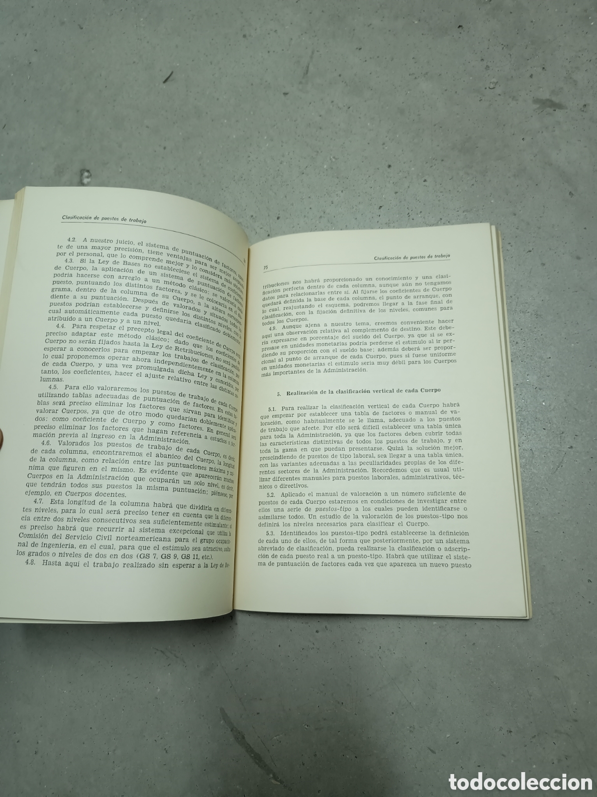 Libros de segunda mano: DOCUMENTACI&Oacute;N ADMINISTRATIVA - CENTRO DE FORMACI&Oacute;N Y PERFECCIONAMIENTO DE FUNCIONARIOS 1963 - Foto 6