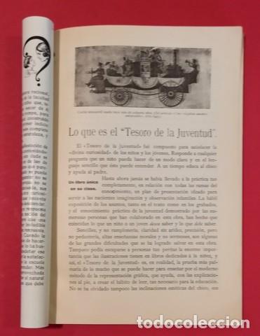 Libros de segunda mano: Noticia detallada de un libro: Tesoro de la juventud - Foto 2