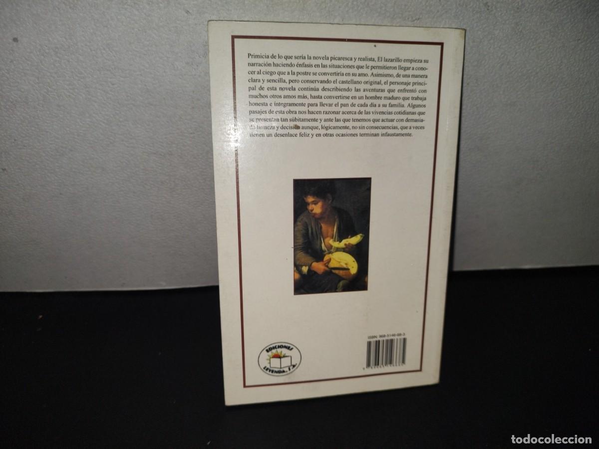 Libros de segunda mano: 159- EL LAZARILLO DE TORMES - AN&Oacute;NIMO - EDICIONES LEYENDA, S. A. - 2006 - Foto 3