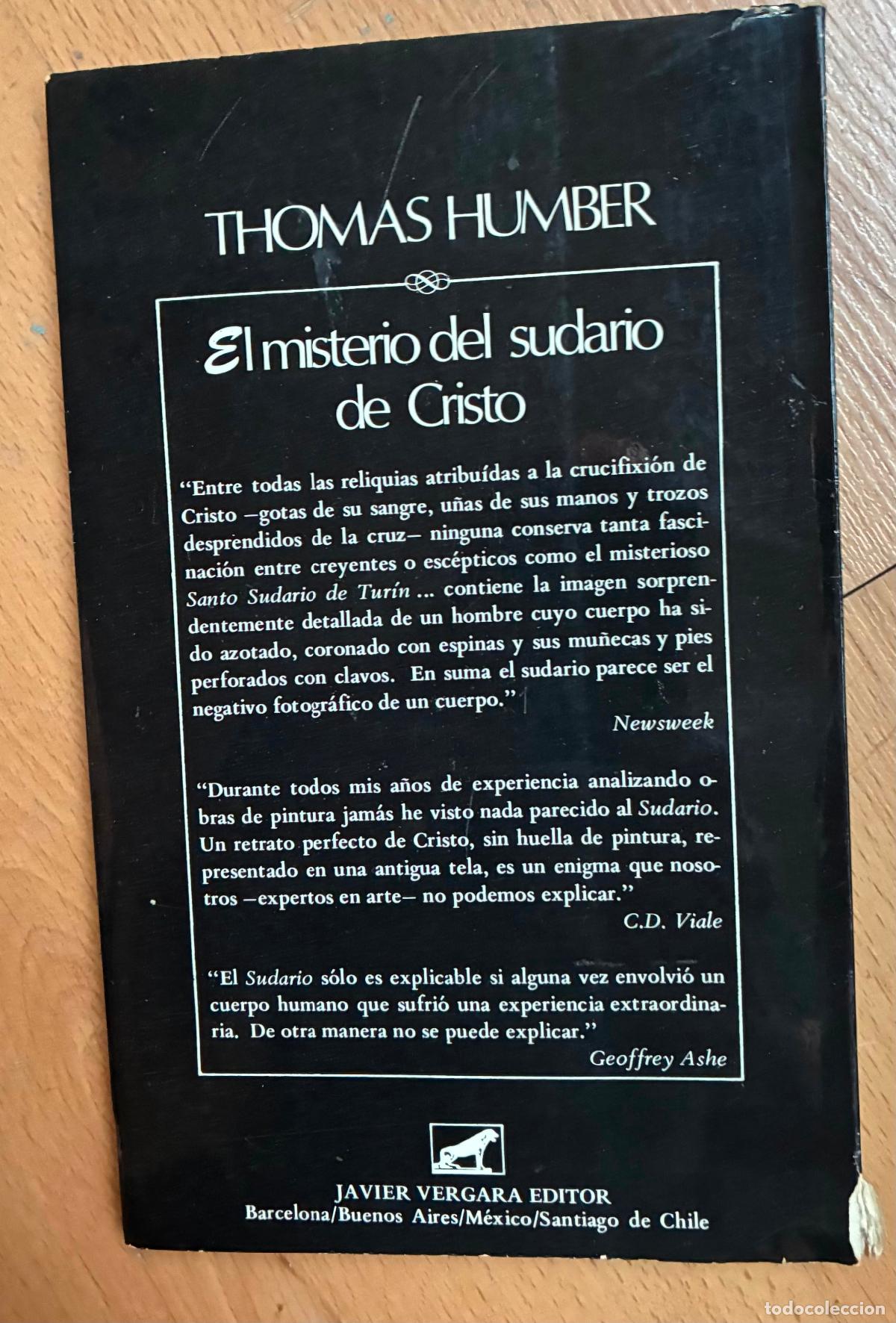 Libros de segunda mano: EL MISTERIO DEL SUDARIO DE CRISTO, Thomas Humber - Foto 4