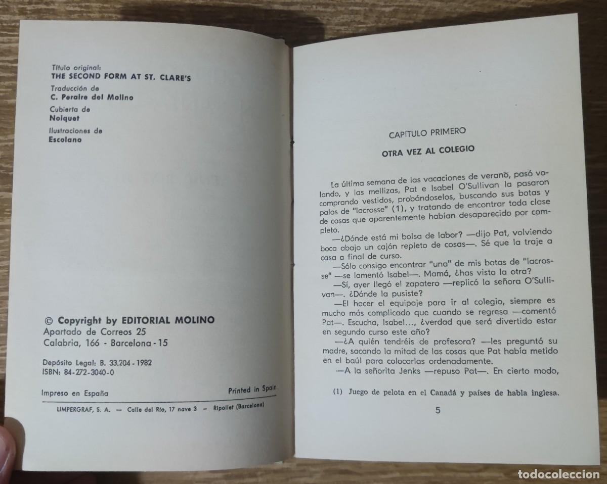 Libros de segunda mano: Libro - Segundo curso en Santa Clara (1982) Enid Blyton - Foto 2