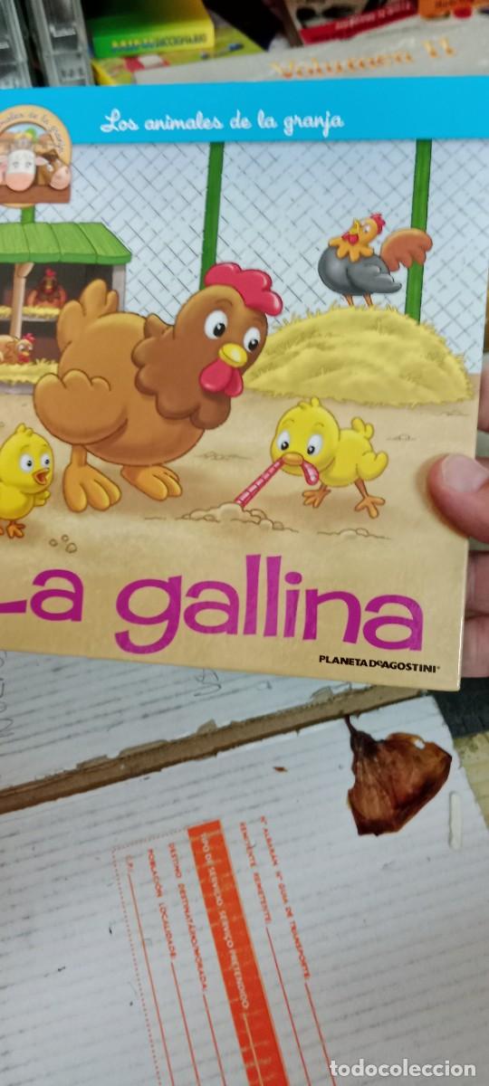 Libros de segunda mano: M-BD LIBRO LOS ANIMALES DE LA GRANJA LA GALLINA - Foto 1