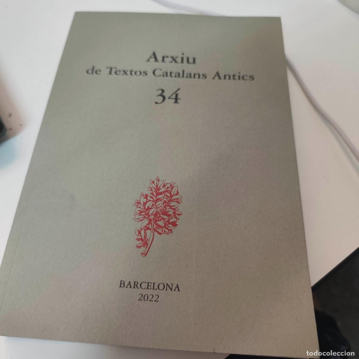 Libros de segunda mano: Arxiu de Textos Catalans Antics. 34 - Foto 1