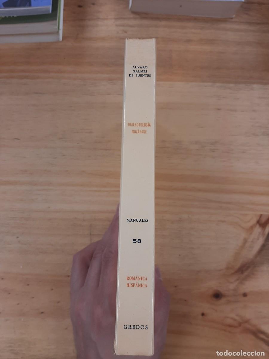 Libros de segunda mano: Dialectolog&iacute;a moz&aacute;rabe - Alvaro Galm&eacute;s de Fuentes - Gredos, 1983 - Foto 2