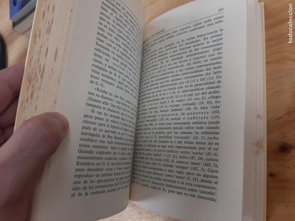 Libros de segunda mano: Dialectolog&iacute;a moz&aacute;rabe - Alvaro Galm&eacute;s de Fuentes - Gredos, 1983 - Foto 6