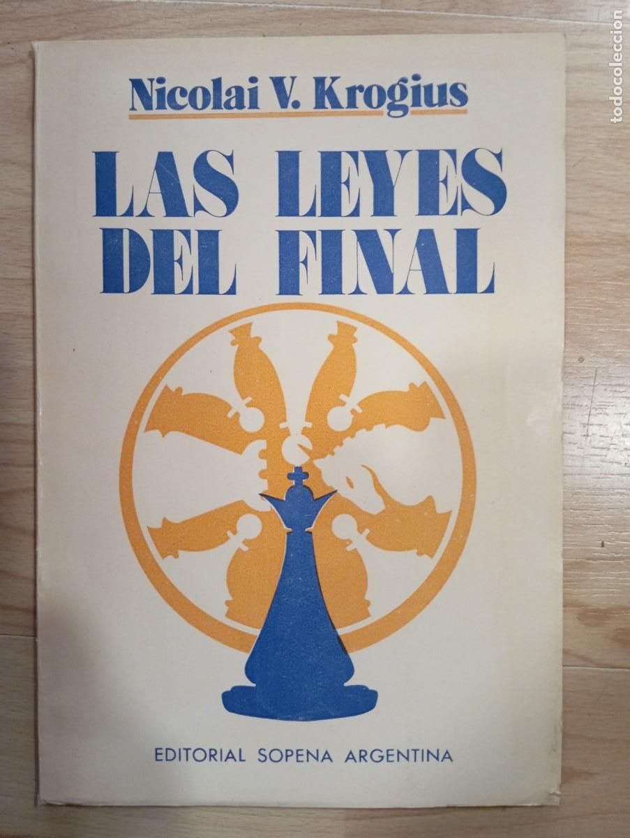 Libros de segunda mano: 'Las leyes del final'. Nicolai V. Krogius. 1977.