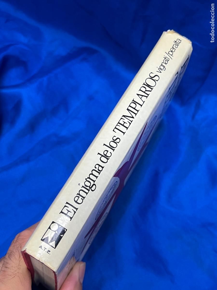 Libros de segunda mano: EL ENIGMA DE LOS TEMPLARIOS, VIGNATI PERALTA, A.T.E. 1975, - Foto 2