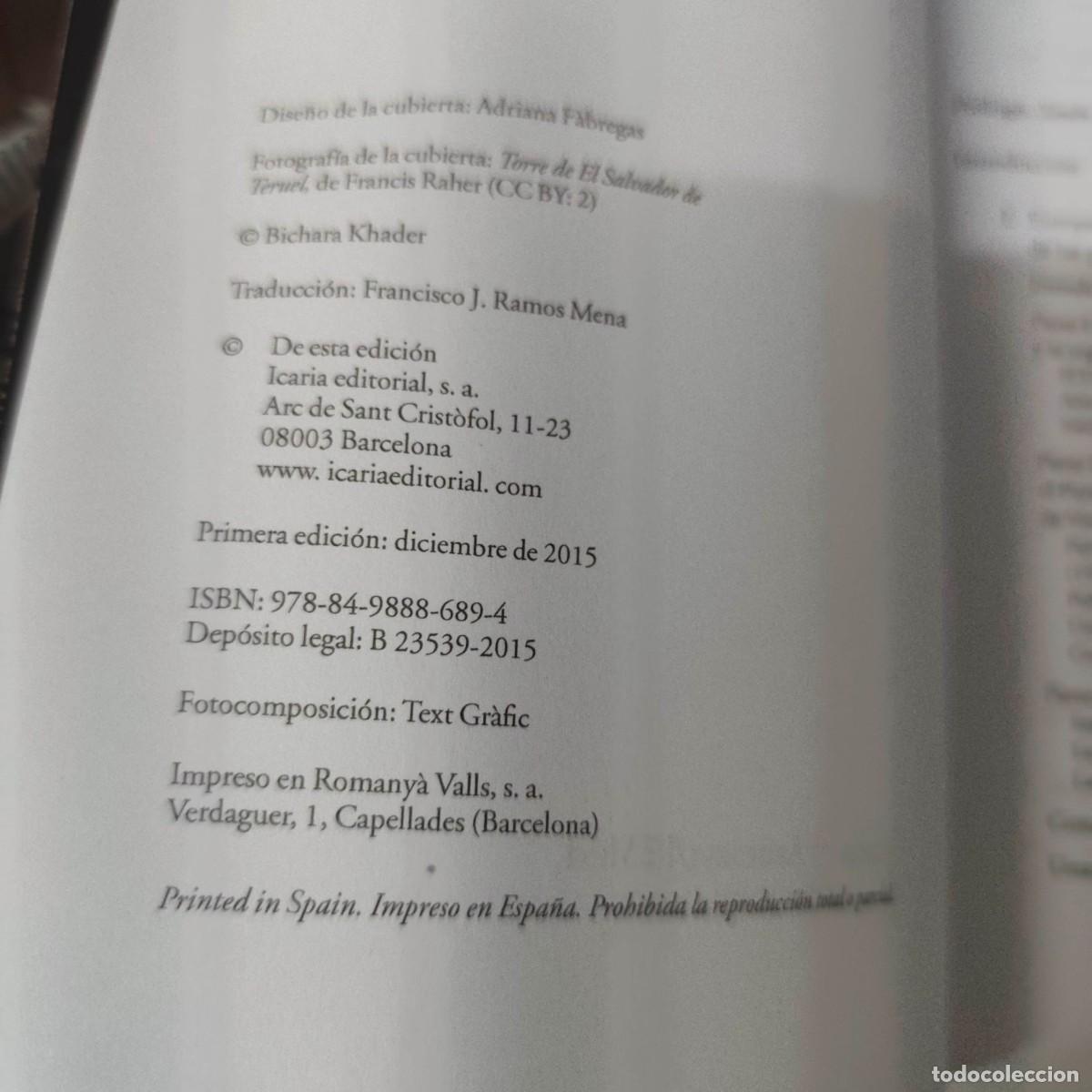 Libros de segunda mano: Europa y el mundo &aacute;rabe - bichara khader - Foto 4