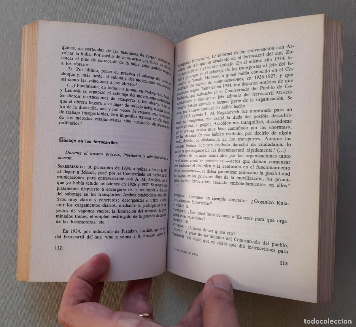 Libros de segunda mano: Los procesos de Mosc&uacute; - Foto 6