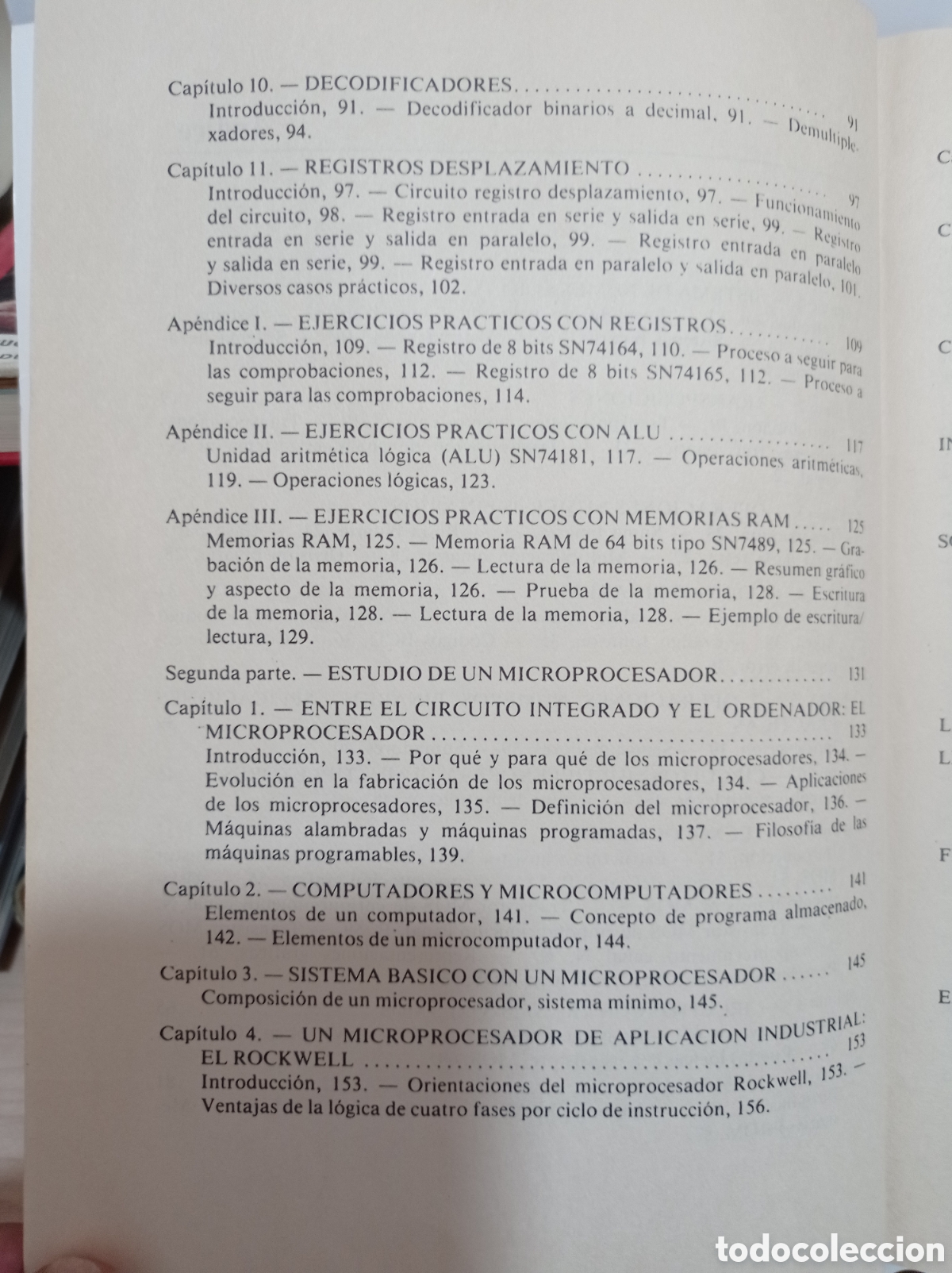 Libros de segunda mano: CURSO B&Aacute;SICO SOBRE MICROPROCESADORES - JOS&Eacute; M&ordf; ANGULO USATEGUI - ED. CEDEL - 1977 - INFORM&Aacute;TICA - Foto 6