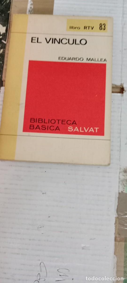Libros de segunda mano: E-JOJ LIBRO EL VINCULO EDUARDO MALLEA - Foto 1