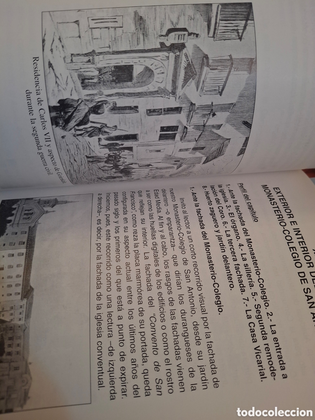 Libros de segunda mano: EL MONASTERIO DE SAN ANTONIO DE DURANGO, EUGENIO RIDRIGUEZ CONDADO, 1997 - Foto 2