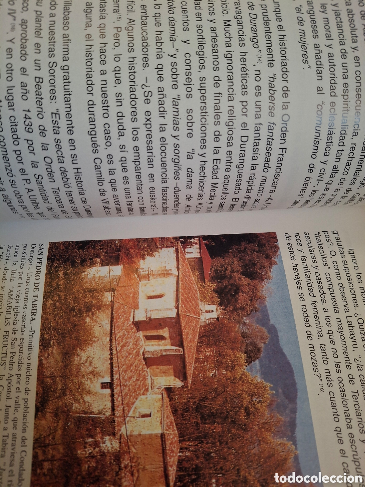 Libros de segunda mano: EL MONASTERIO DE SAN ANTONIO DE DURANGO, EUGENIO RIDRIGUEZ CONDADO, 1997 - Foto 6