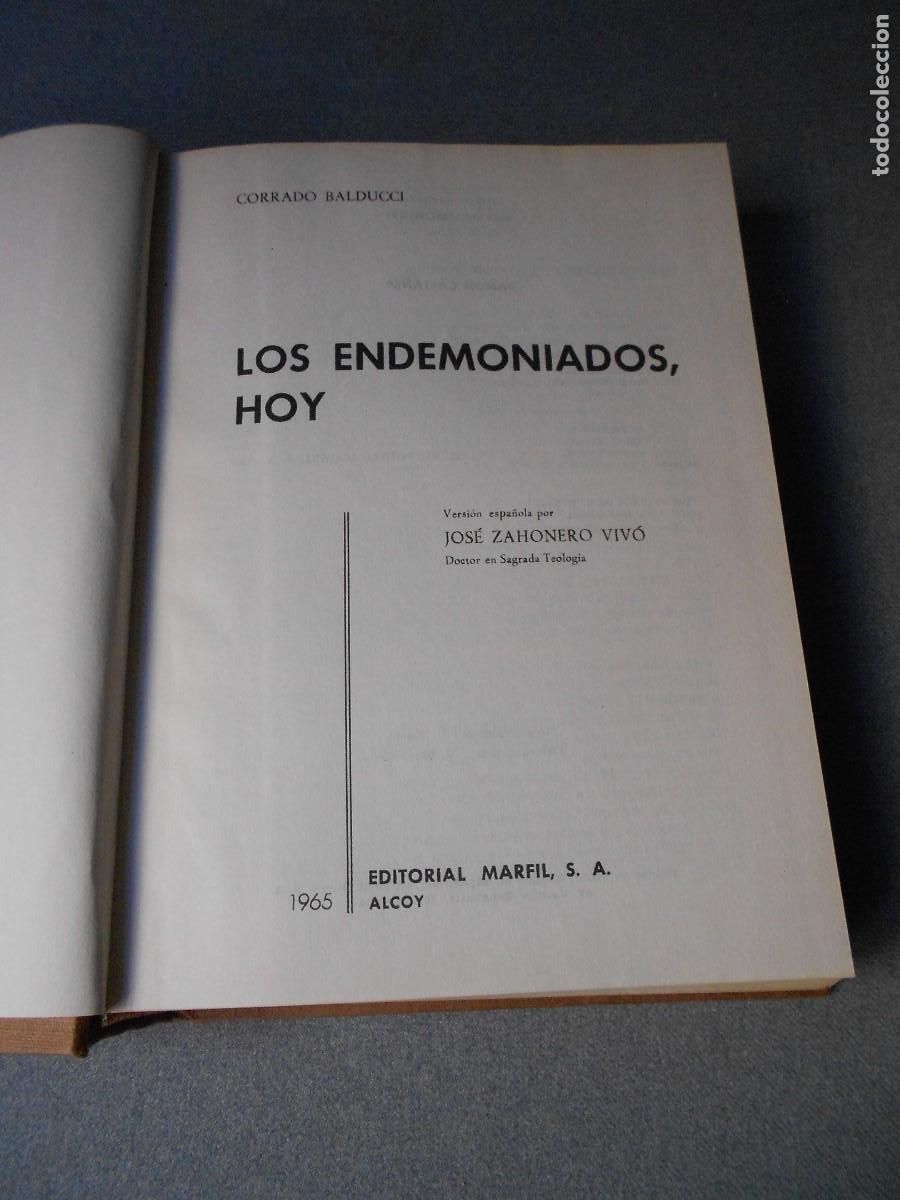 Libros de segunda mano: LOS ENDEMONIADOS. CORVADO BALDUCCI - Foto 2