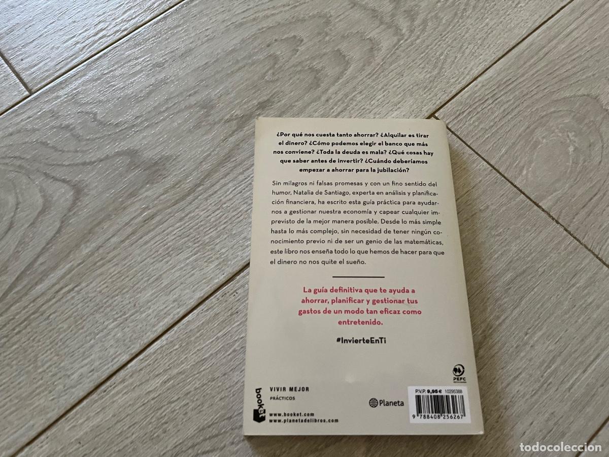 Libros de segunda mano: Invierte en ti. Natalia de Santiago. Planeta. Como nuevo - Foto 3