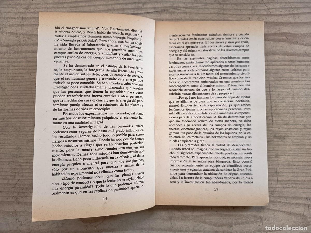 Libros de segunda mano: El Poder Psiquico De Las Piramides - Bill Schul - Ed Pettit - 1988 - Javier Vergara Editor - Foto 4