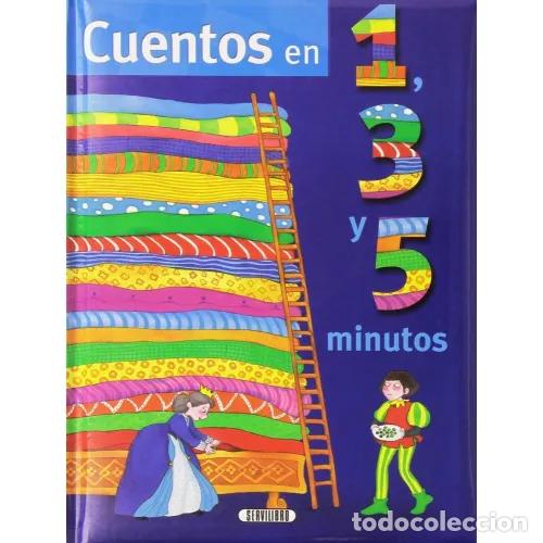 Libros de segunda mano: CUENTOS en 1, 3 y 5 MINUTOS -ROJO- REF:169-1 - SERVILIBRO - Sin Especificar