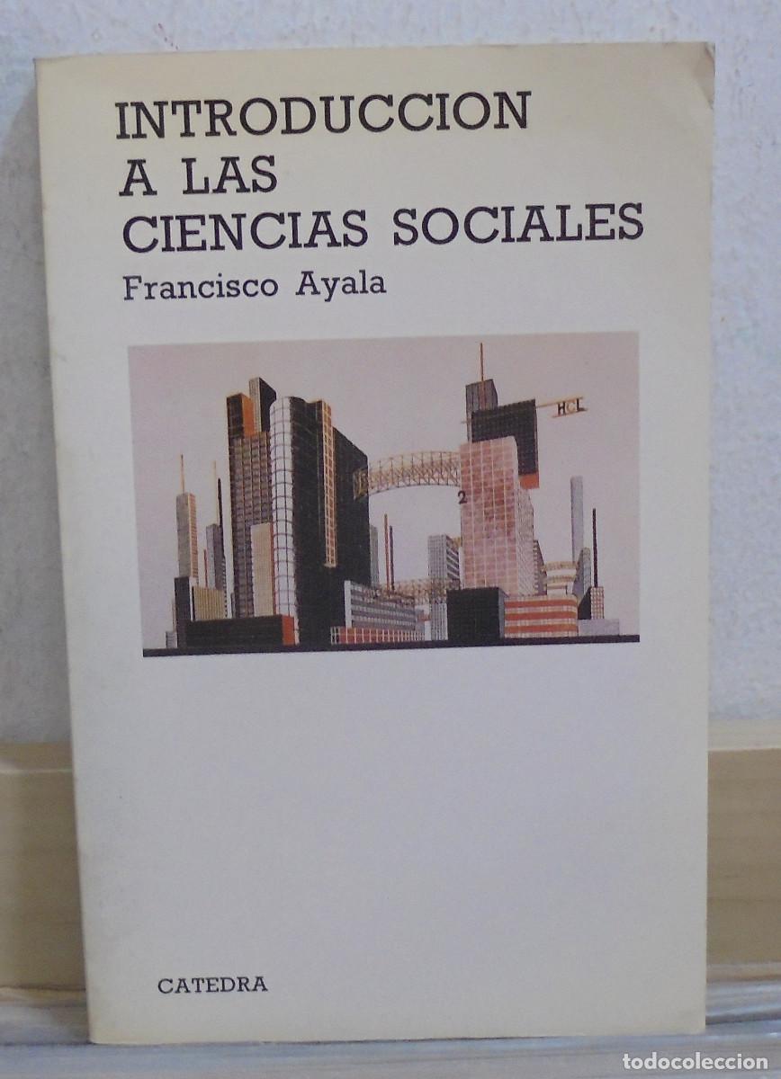 Libros de segunda mano: Introducci&oacute;n a las ciencias sociales. Francisco Ayala - Foto 1
