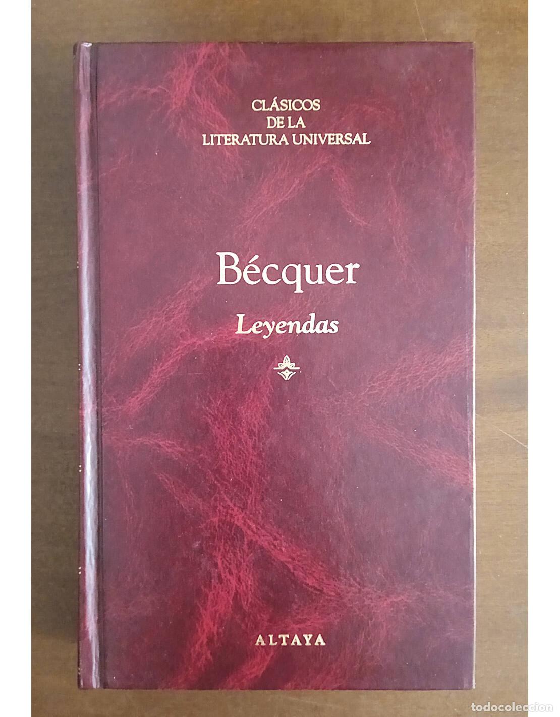 Libros de segunda mano: LEYENDAS. B&Eacute;CQUER, Gustavo Adolfo. Ediciones Altaya. 1996. - Foto 1