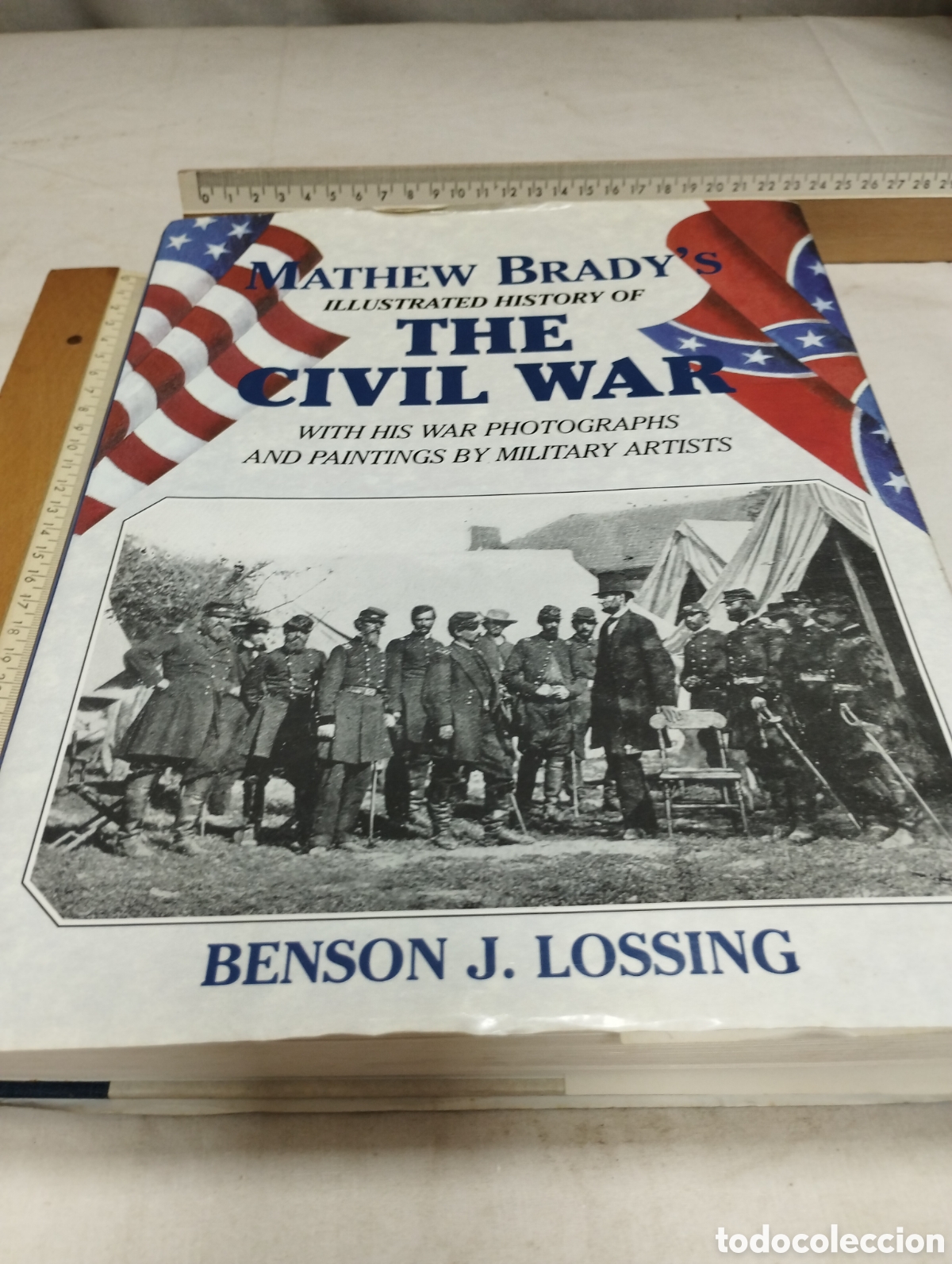 Second hand books: Mathew Brady's illustrated history of the civil war. Benson J. Lossing, 1996