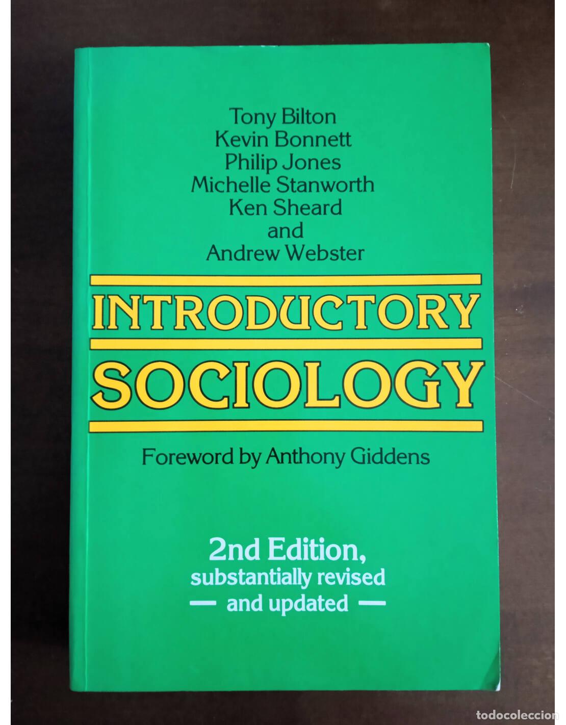 Libros de segunda mano: INTRODUCTORY SOCIOLOGY. 2ND EDITION, SUBSTANTIALLY REVISED AND UPDATED. BILTON, Tony et al.. Editori