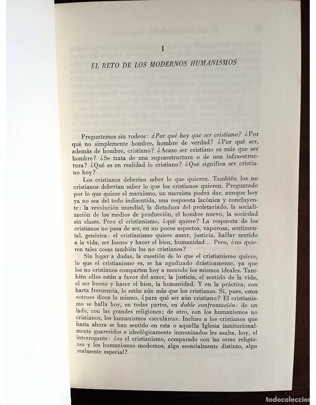 Libros de segunda mano: SER CRISTIANO. K&Uuml;NG, Hans. Ediciones Cristiandad. 1978. - Foto 4
