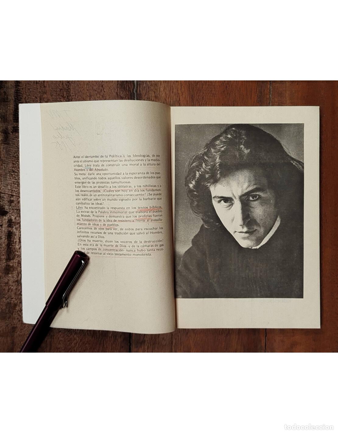 Libros de segunda mano: EL TESTAMENTO DE DIOS. HENRY LEVY, Bernard. El Cid Editor. 1979. - Foto 2