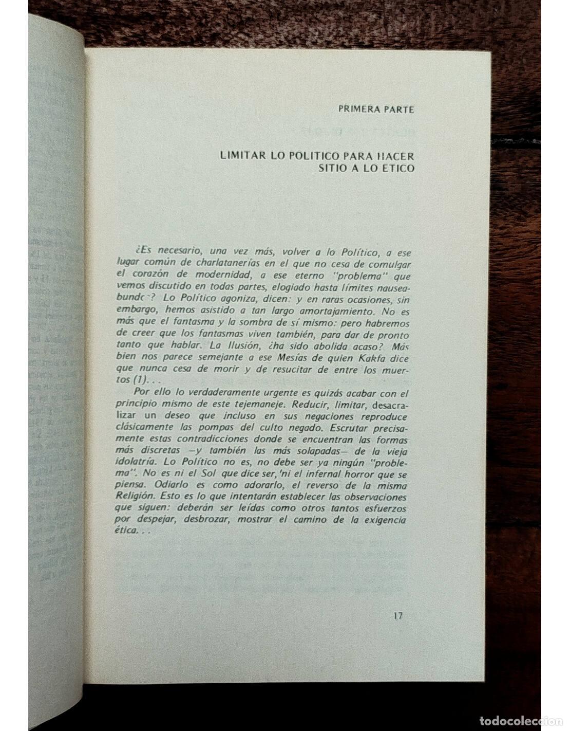 Libros de segunda mano: EL TESTAMENTO DE DIOS. HENRY LEVY, Bernard. El Cid Editor. 1979. - Foto 3